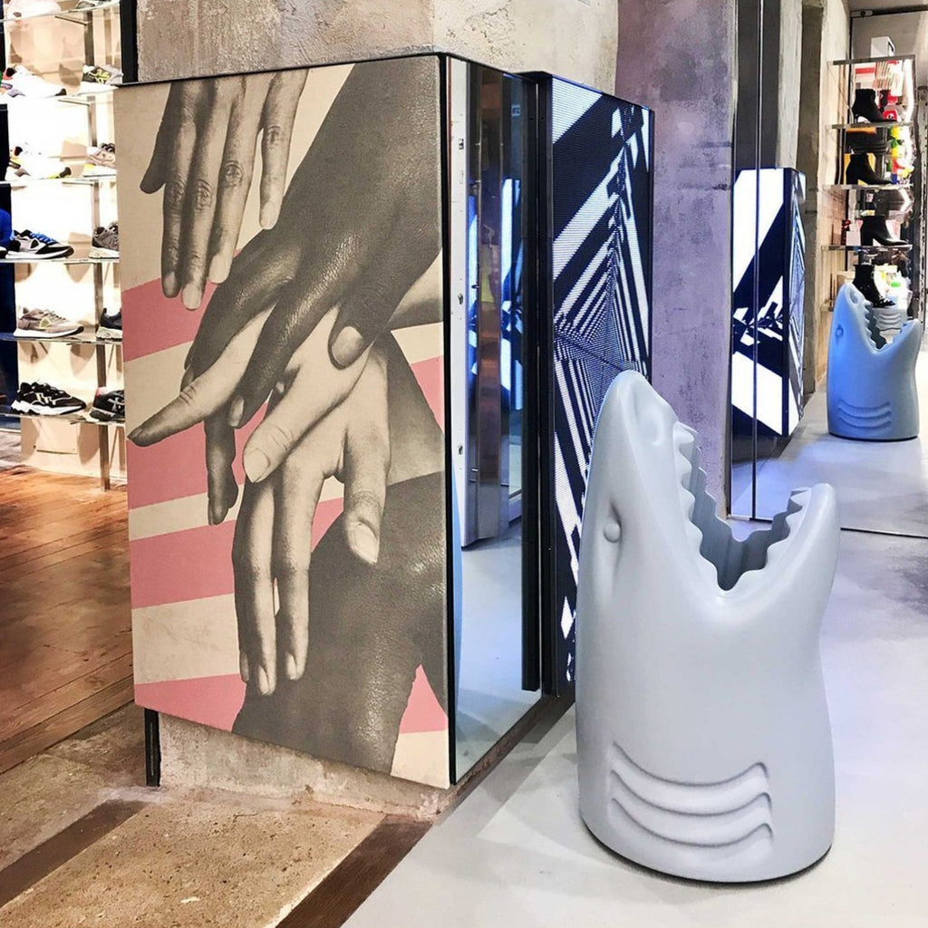 Qeeboo Killer Umbrella Stand by Studio Job - Versatile Grey Design