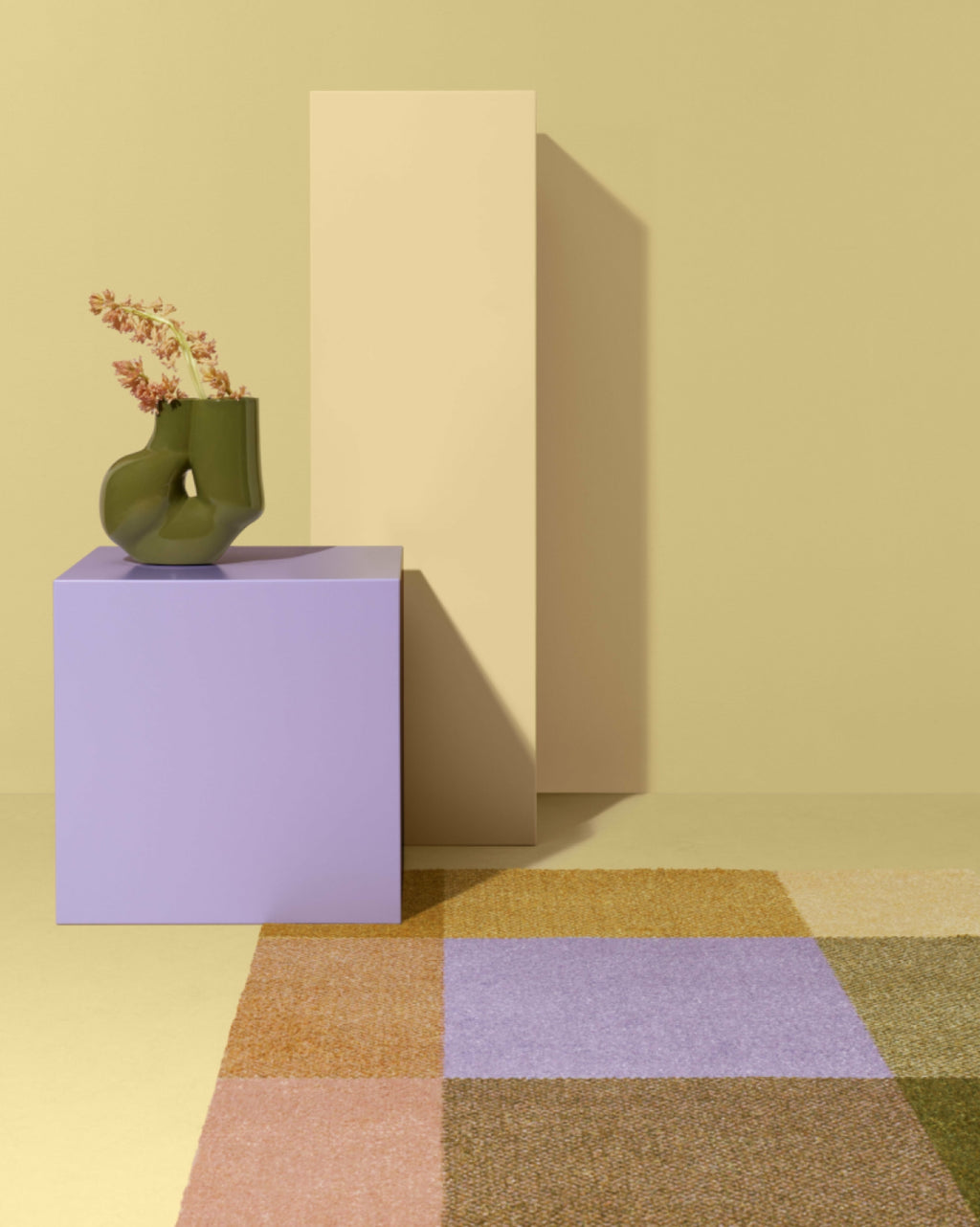 Heymat Mix Teklan Doormat 60x85 cm – Black PET Surface, Nitrile Backing