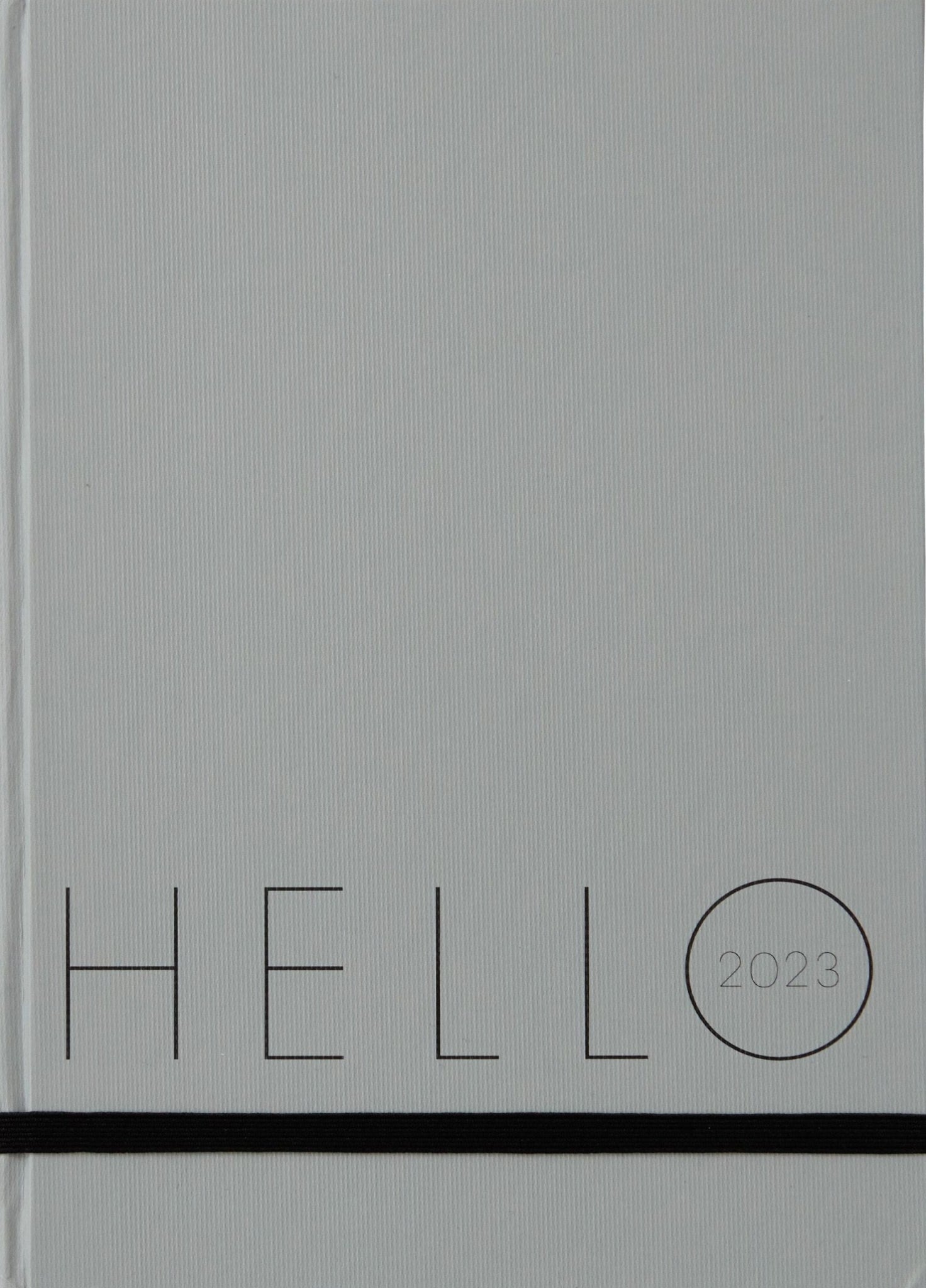 Design Letters Calendar 2023, Cool Gray