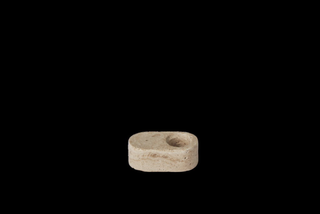 Spring Copenhagen Ovaali Candle Holder, Sand