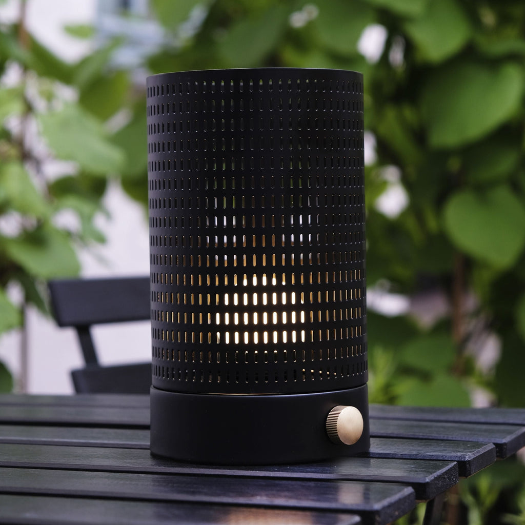 Dyberg Larsen Mesh LED Table Lamp, Black