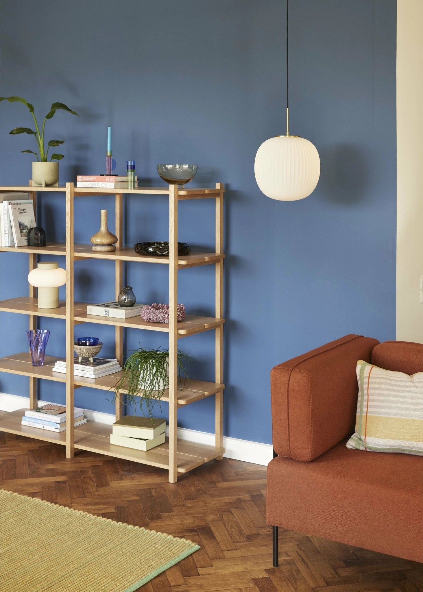 Hübsch Curve Vase Ceramic Sand