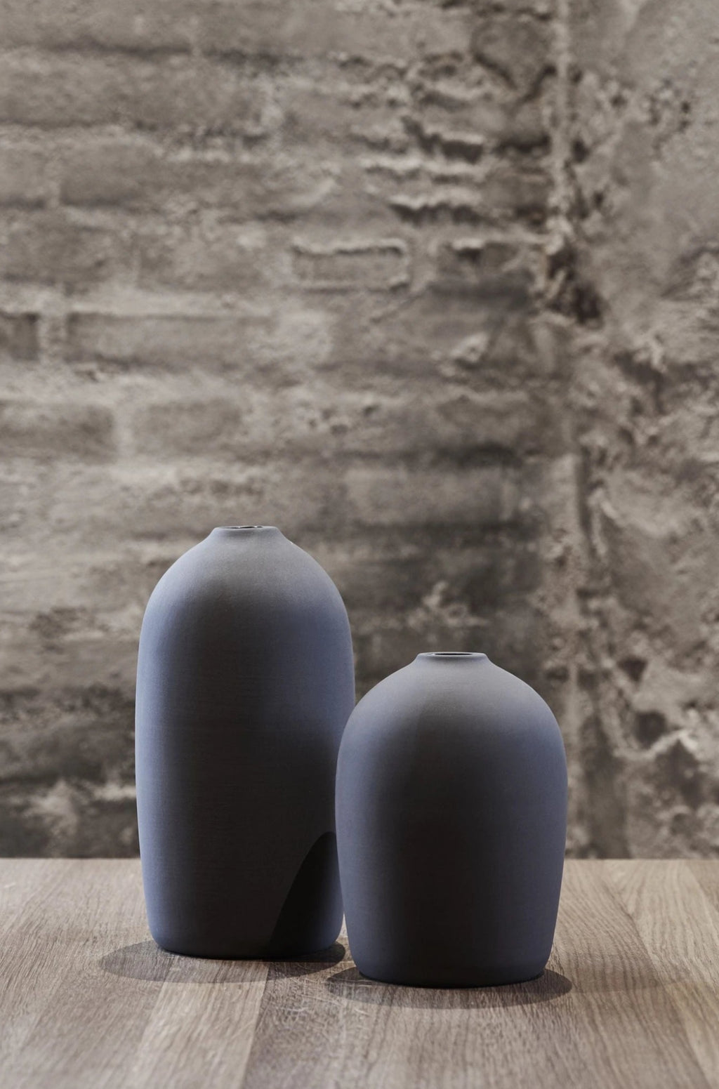 Malling Living Raw Vase 14,5 Cm, Grey