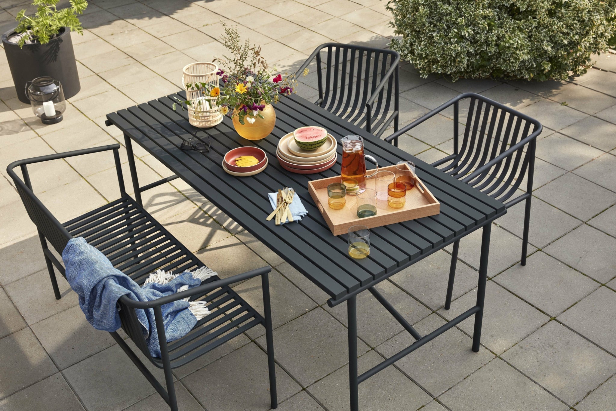 Hübsch Dawn Bowls Set Of 3, Sand