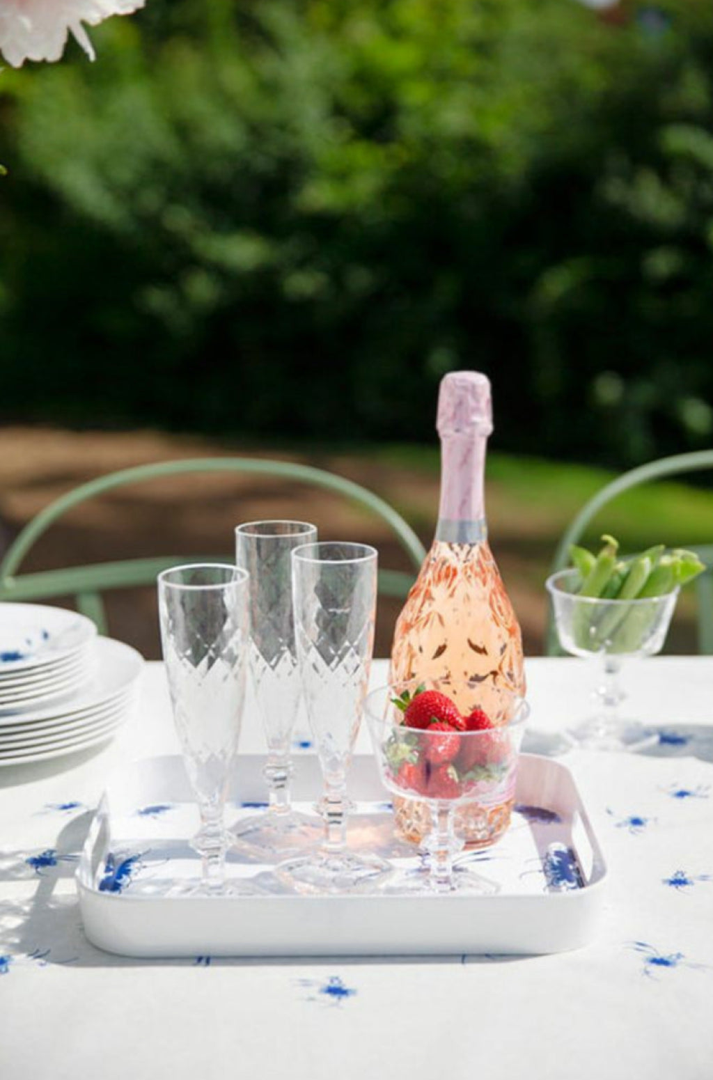 Medusa Copenhagen Glass With Crystal Plastic Base