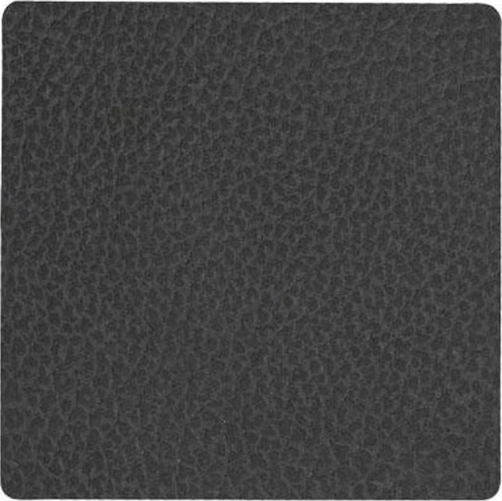 Lind DNA Square Glass Coaster Hippo Leather, Black Anthracite