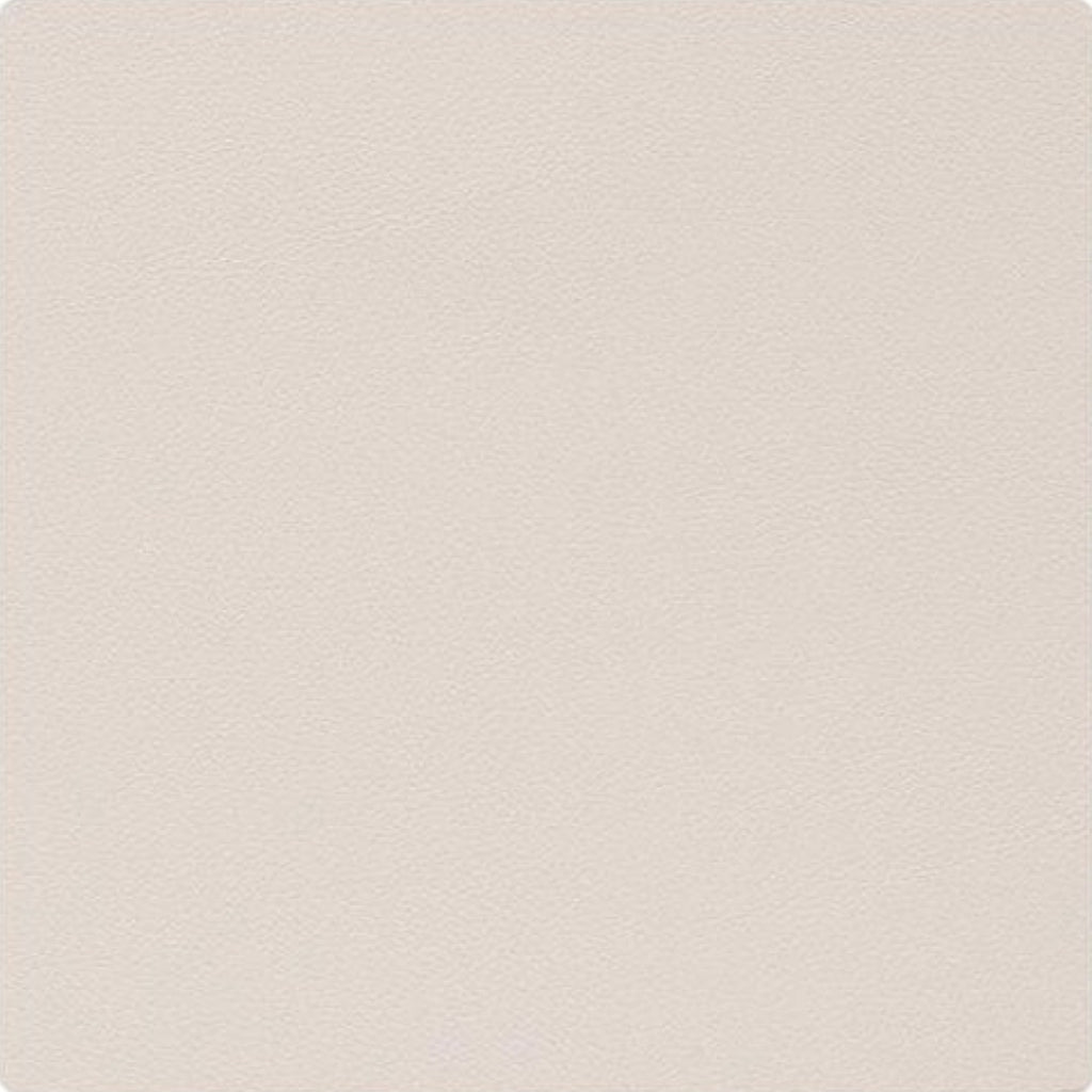 Lind DNA Square Glass Coaster Nupo Leather, Soft Nude