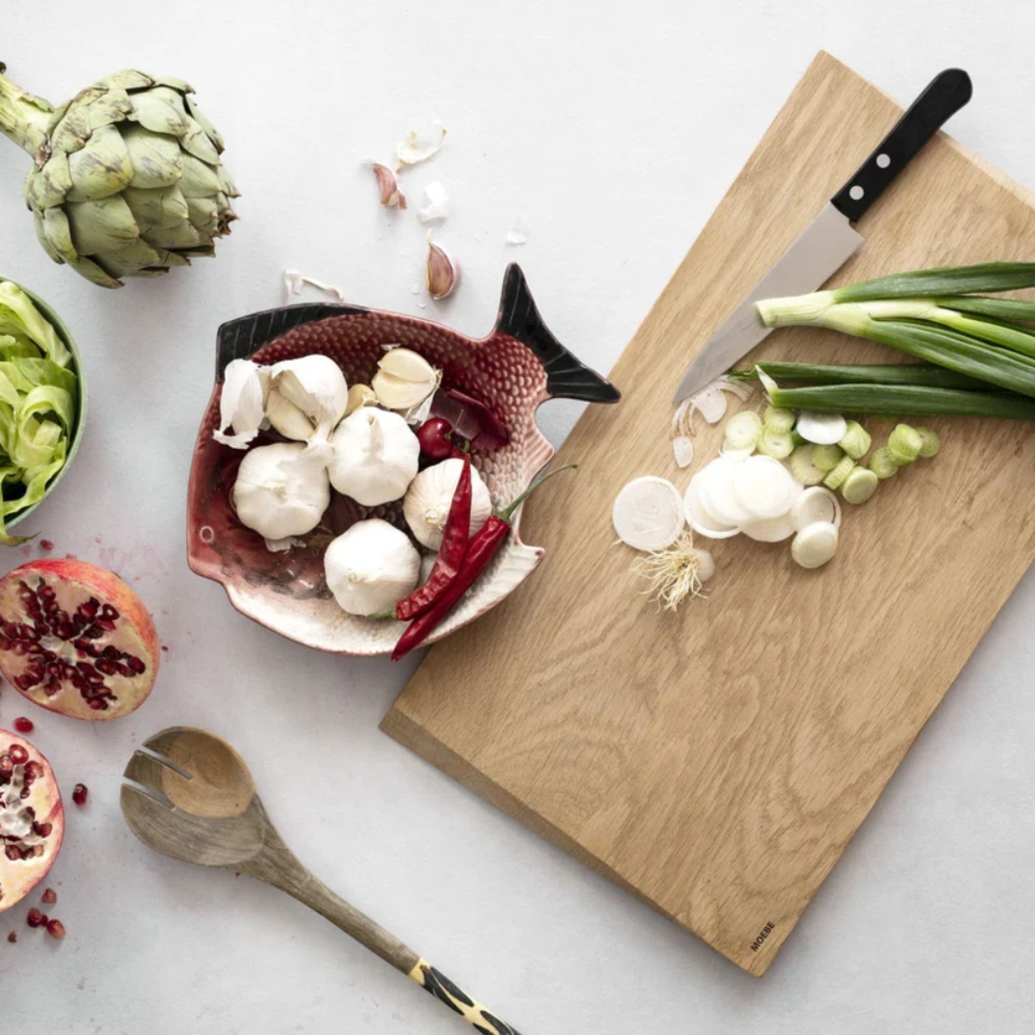Sustainable European Oak Cutting Board & Serving Tray - Small Size