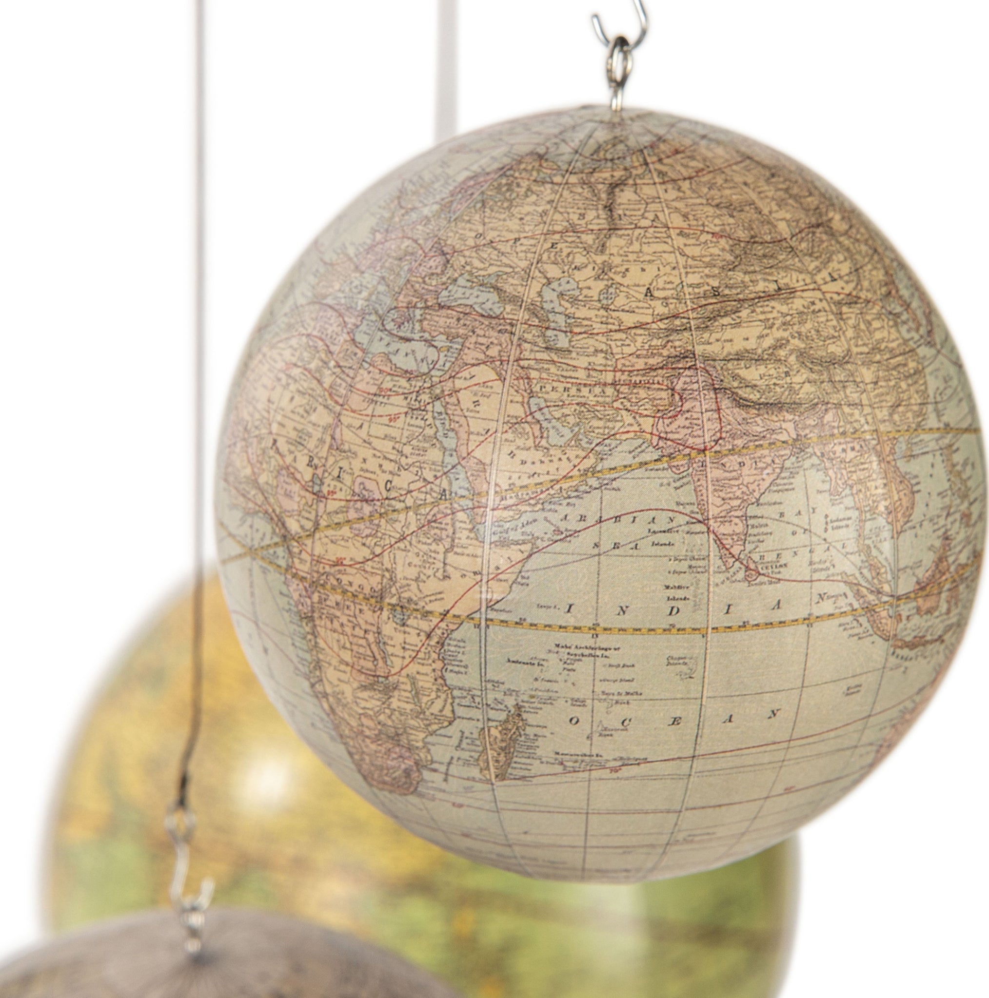 Authentic Models Mobile With Globes