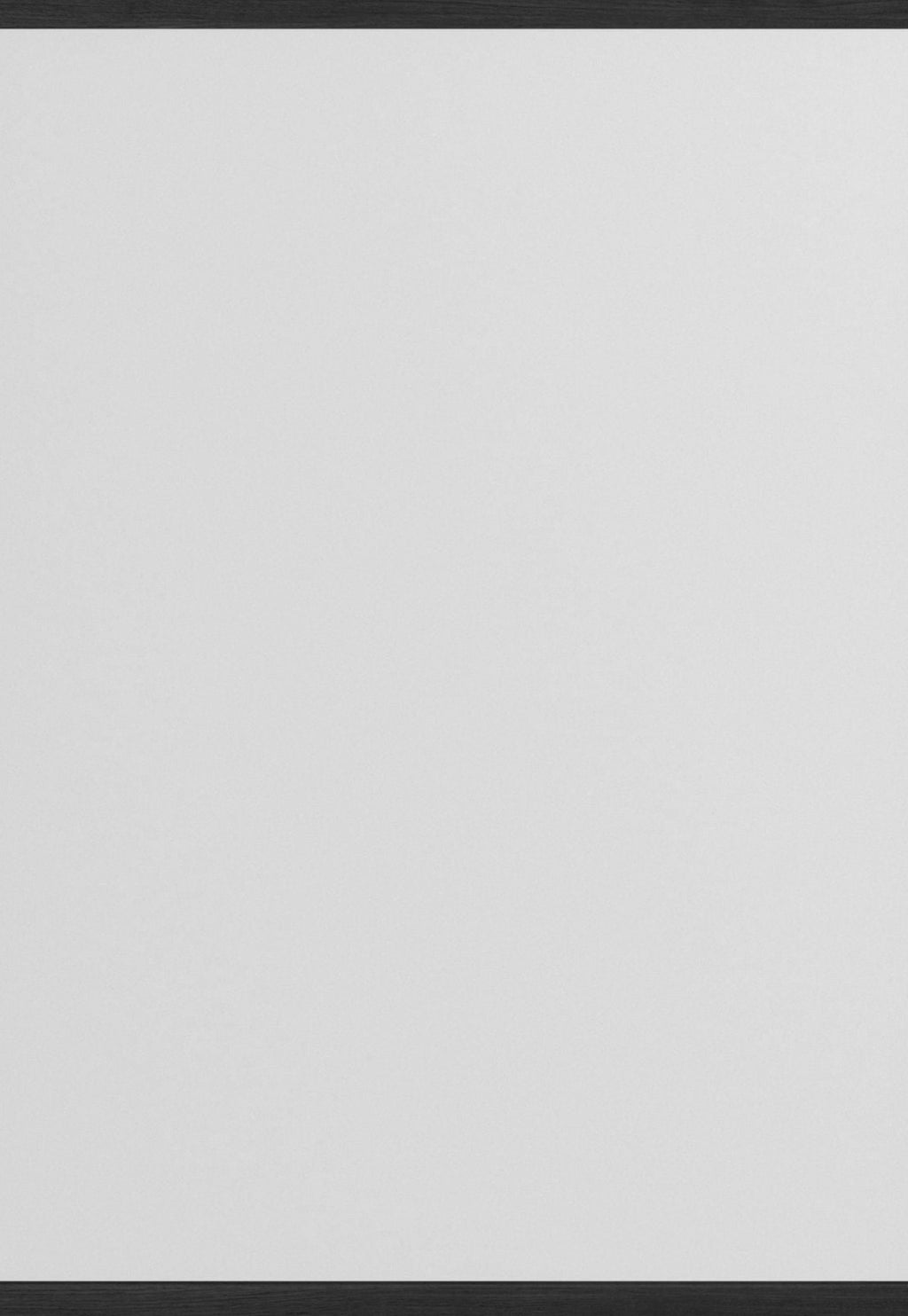 Moebe Black Rectangular Wall Mirror 43.3x30 cm - Minimalist Oak Design