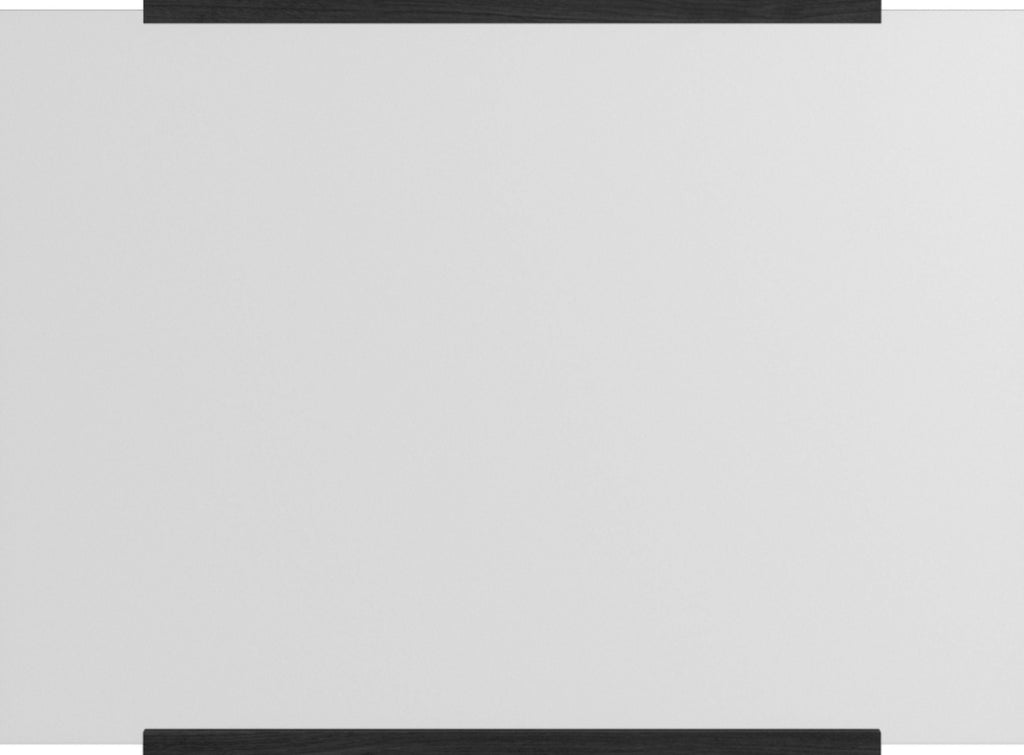 Minimalist Black Moebe Wall Mirror 71.9x50 cm - Nordic Oak Design