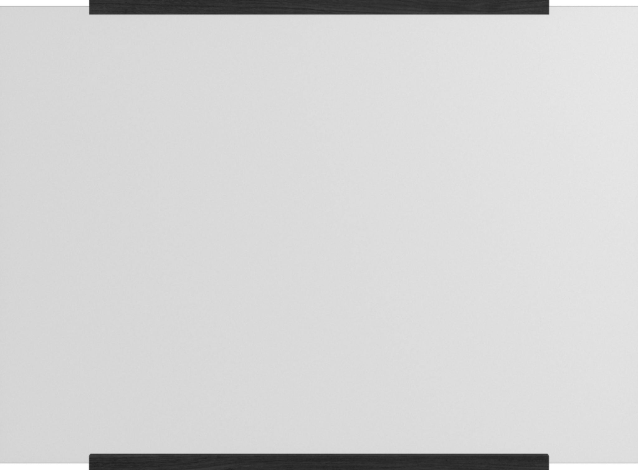 Minimalist Black Moebe Wall Mirror 71.9x50 cm - Nordic Oak Design