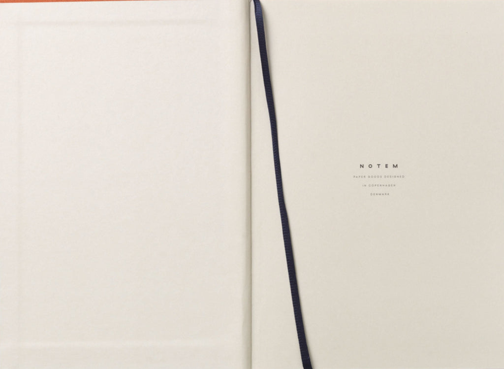 Notem Studio Even Weekly Journal Medium, Sienna Cloth