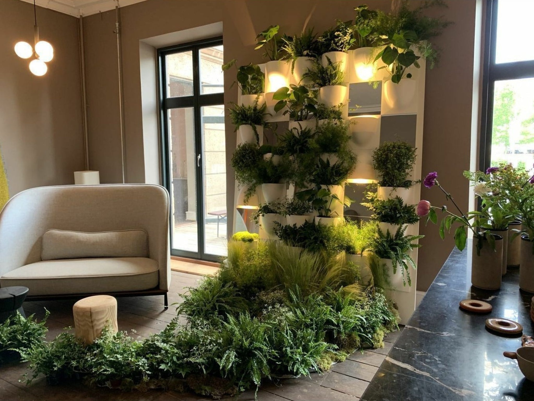 Verti Copenhagen Verti Plants, Brown Beige