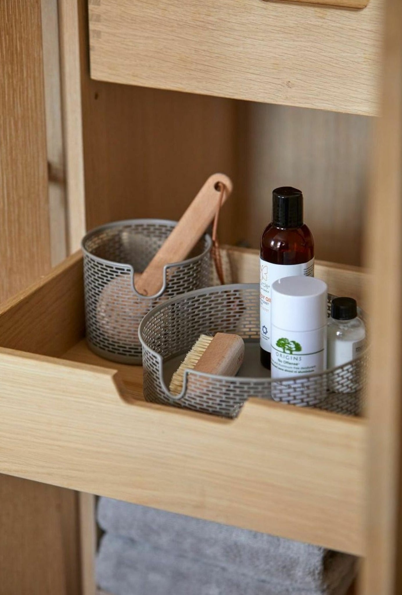 Zone Denmark Basket ø 12 Cm, Taupe