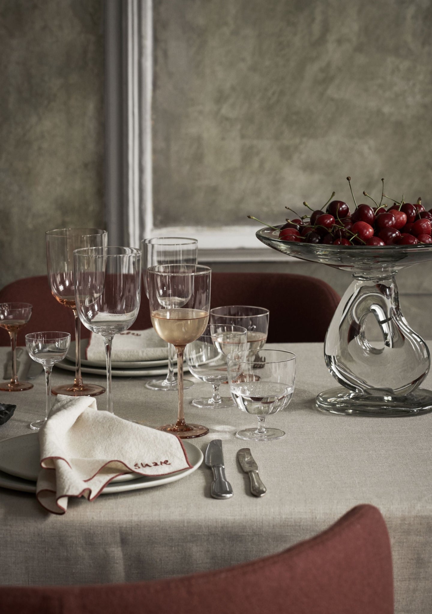 Ferm Living Occasion Napkins, Set Of 4