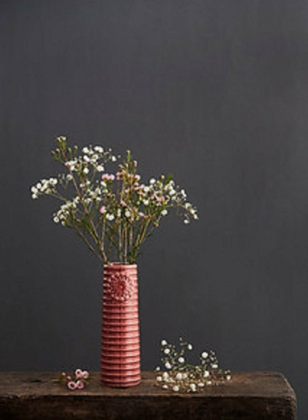 Dottir Pipanella Waves Vase Curry, 16,5cm