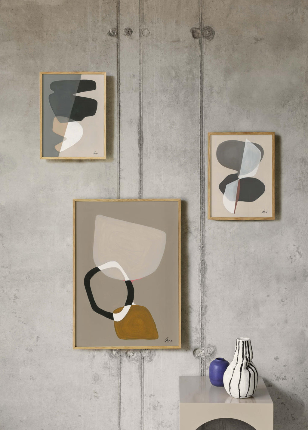 Paper Collective Composition 02 Poster, 50x70 Cm