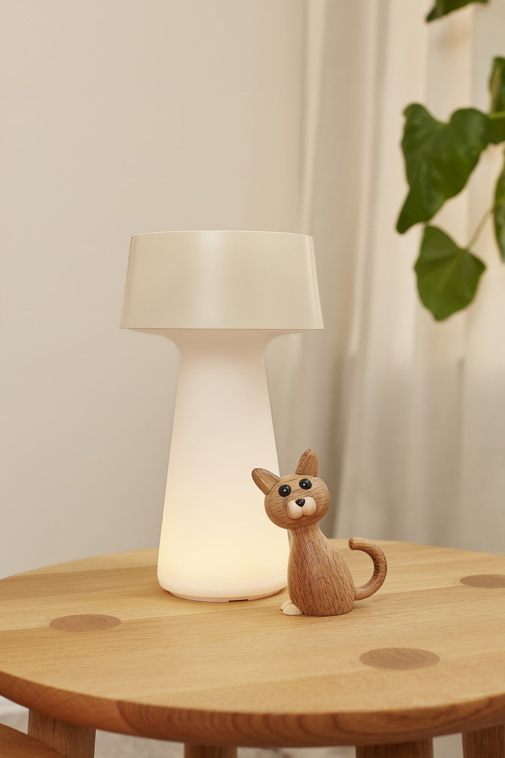 Spring Copenhagen Ember Table Lamp, Pale Yellow