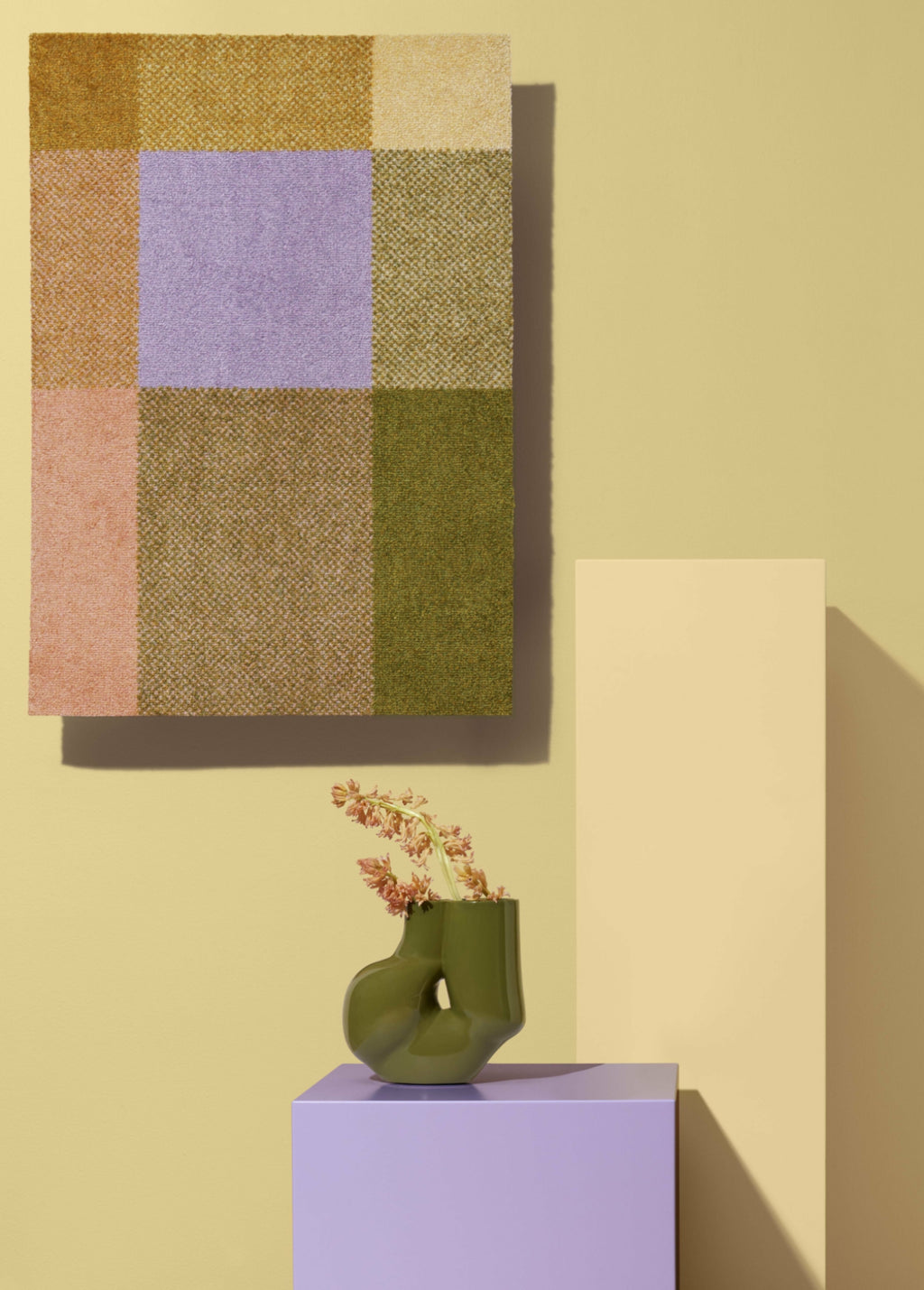 Heymat Mix Teklan Doormat 85x115 cm – Black PET with Nitrile Rubber