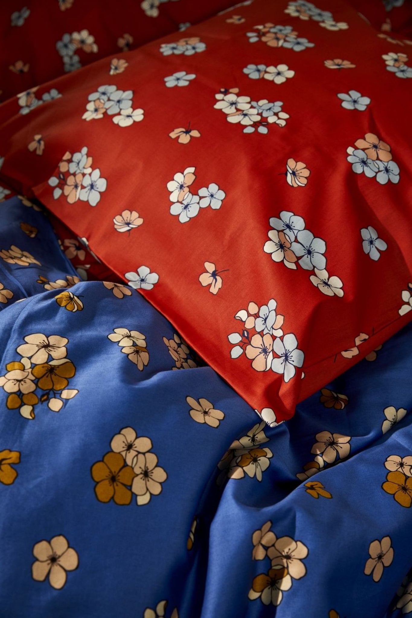 Juna Grand Pleasantly bed linen 140X220 cm, Blue