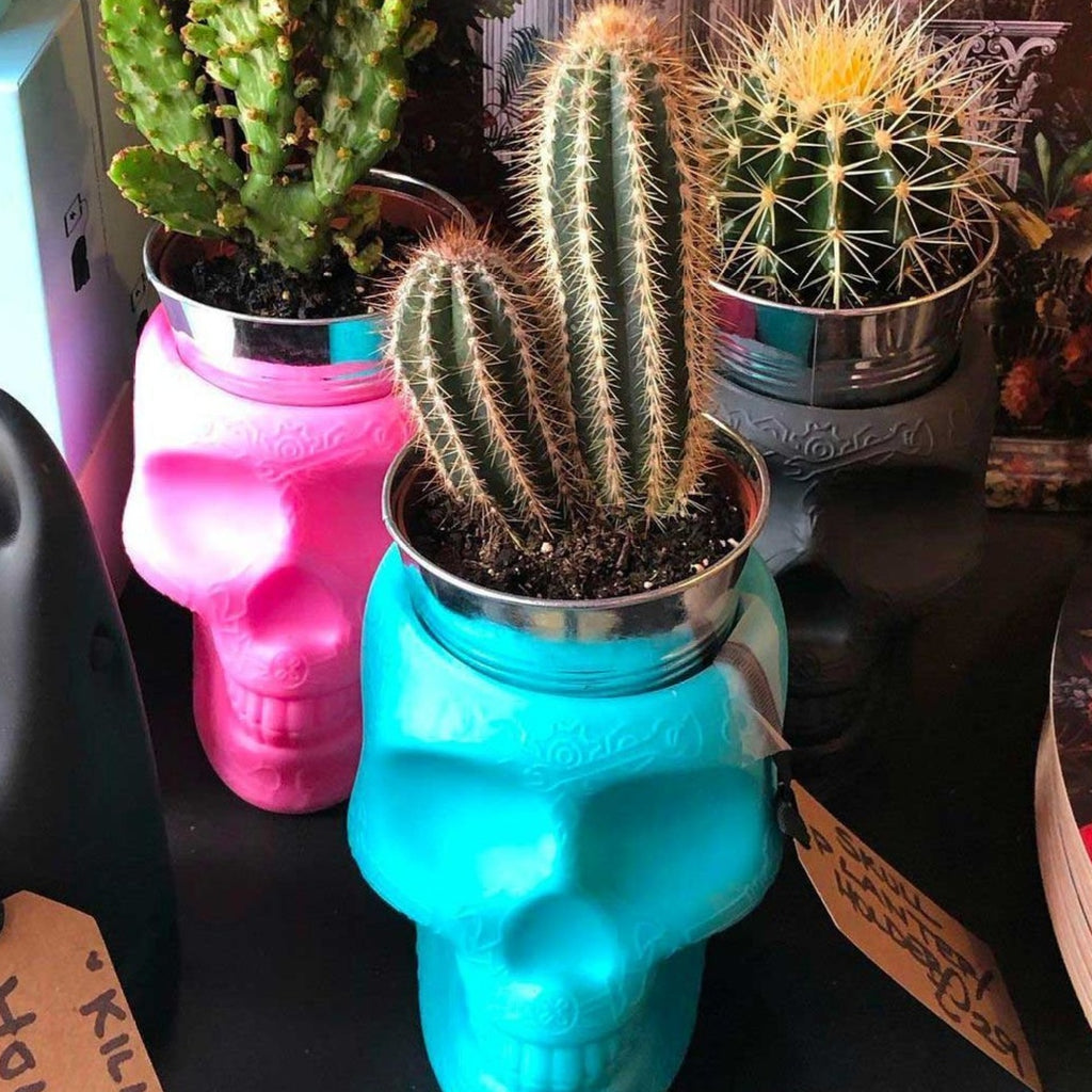 Qeeboo Mexico Planter And Pen Holder Xs, Light Mauve