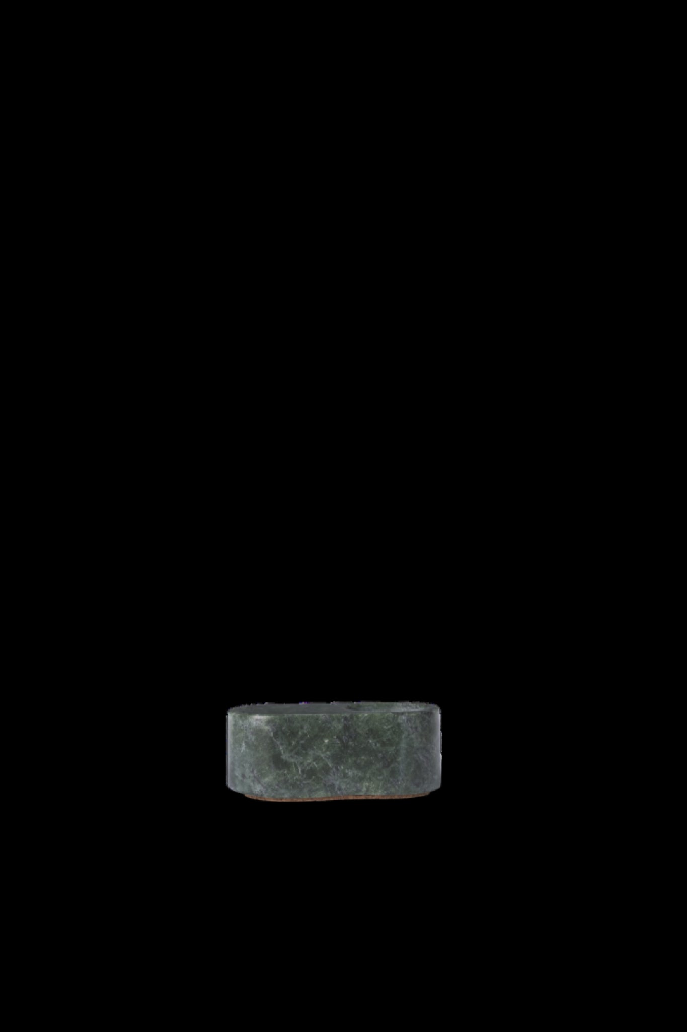 Spring Copenhagen Ovaali Candle Holder, Green