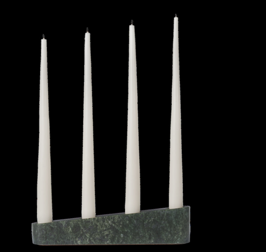 Spring Copenhagen Ilta Candleholder, Green