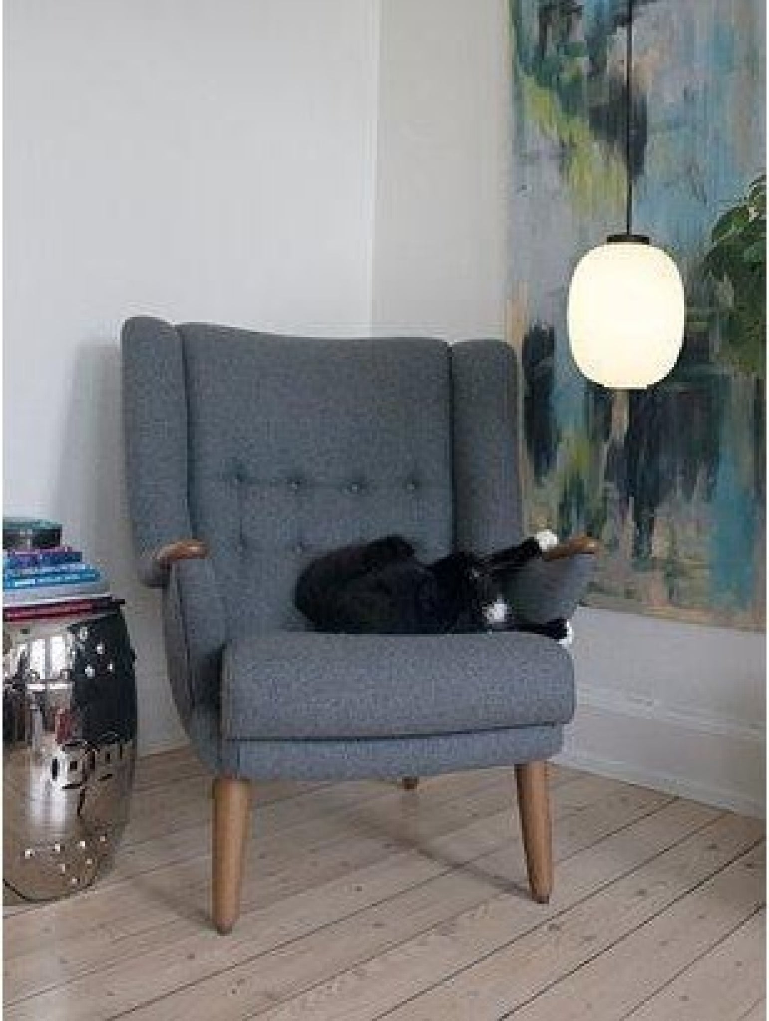 Dyberg Larsen DL39 Pendant matt white, Ø25