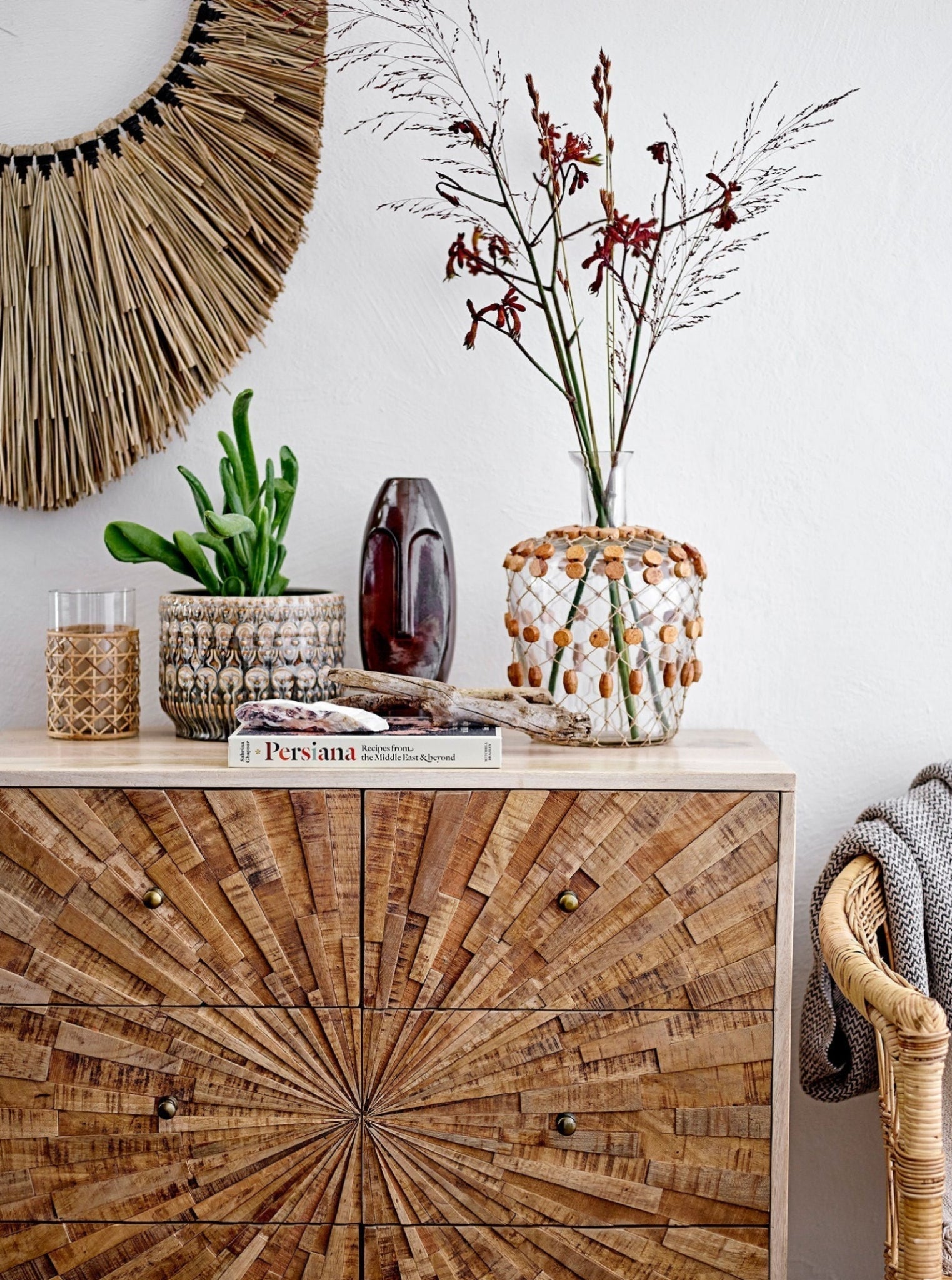 Bloomingville Jobran Flowerpot, Green, Stoneware