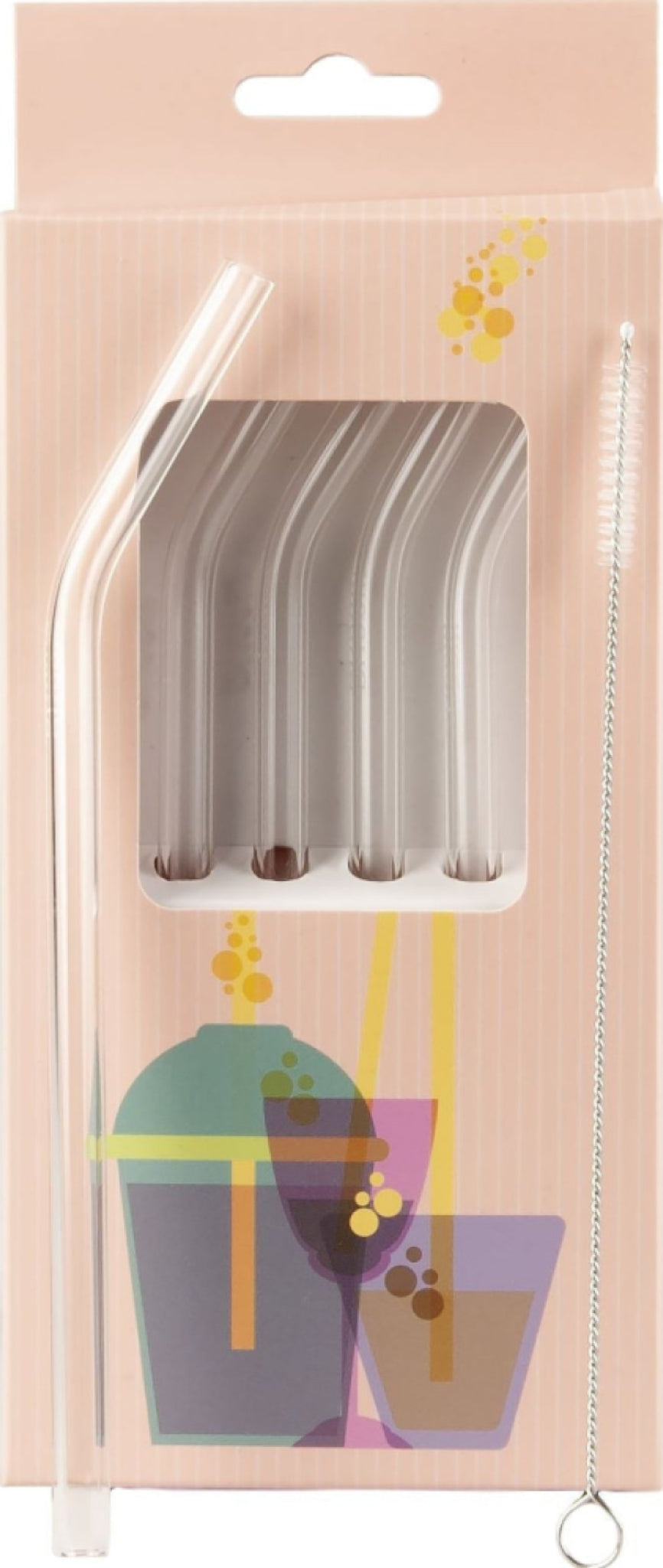 Muurla Glass Straws + Brush