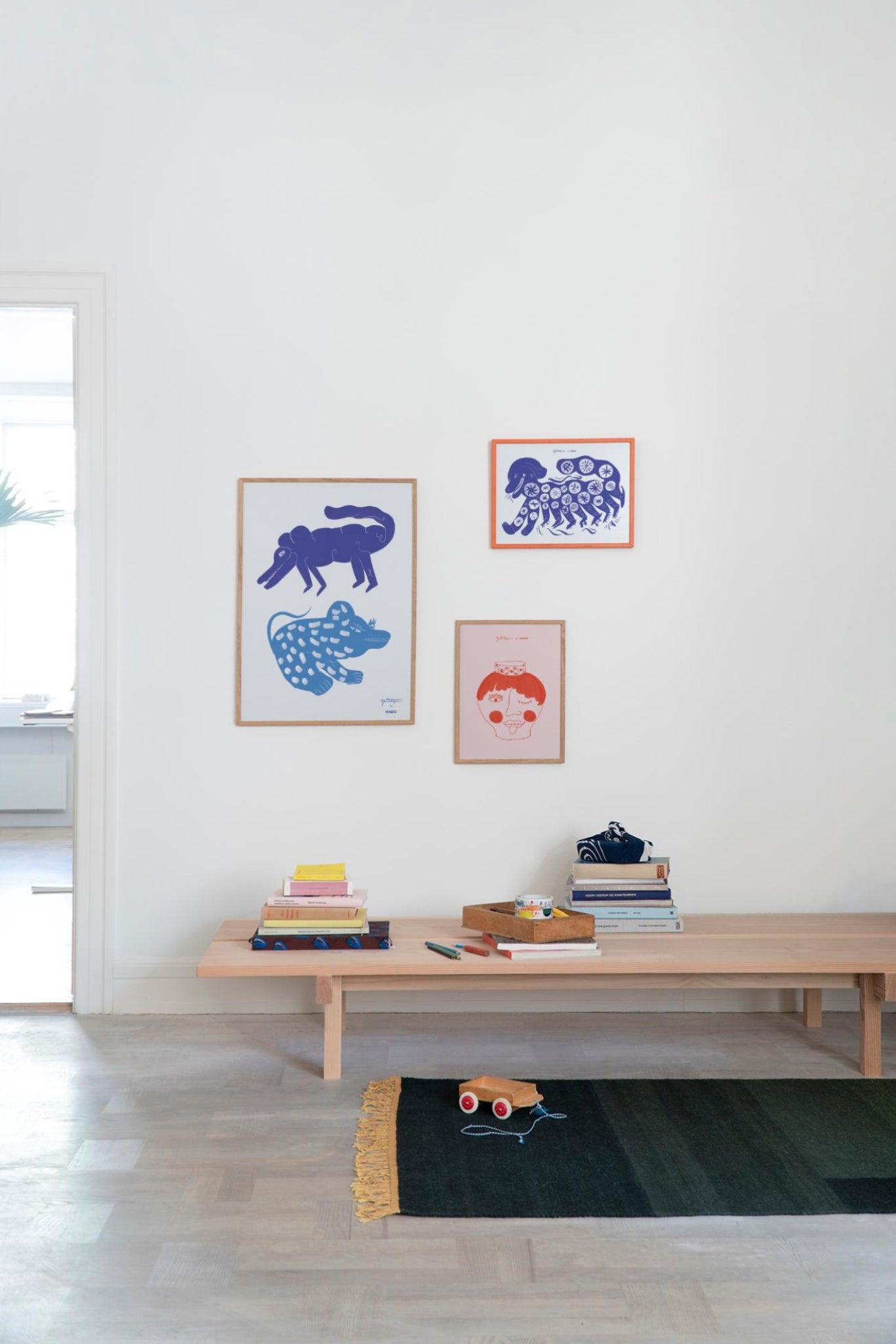 Paper Collective Tongy Pongy Poster, 30x40 Cm