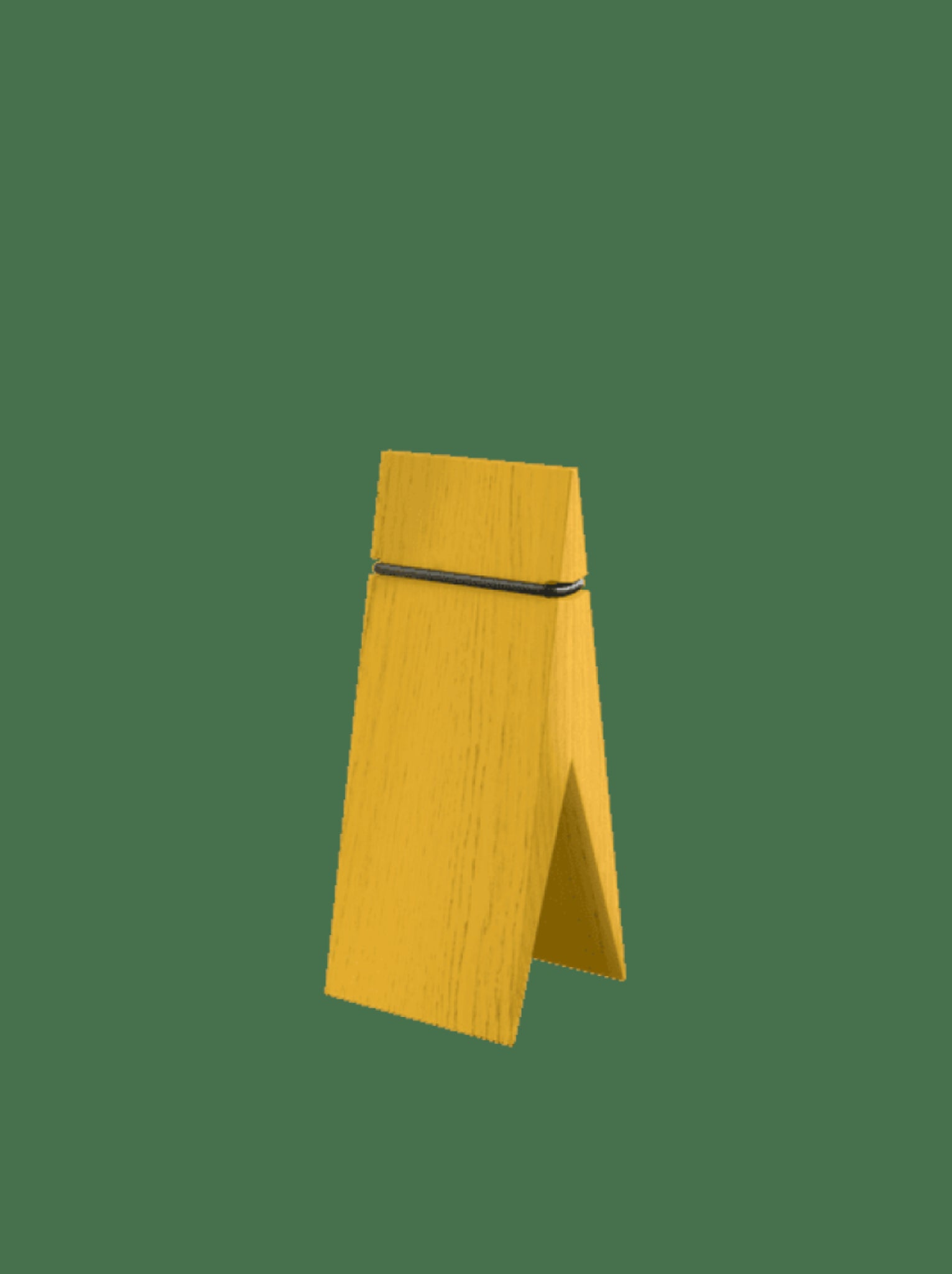 Moebe Pinch Yellow: Stylish Oak Keepsake Holder for Treasured Memories