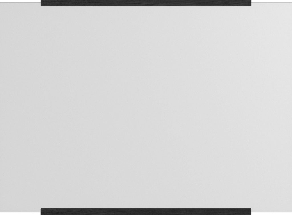 Minimalist Black Moebe Wall Mirror 71.9x50 cm - Nordic Oak Design