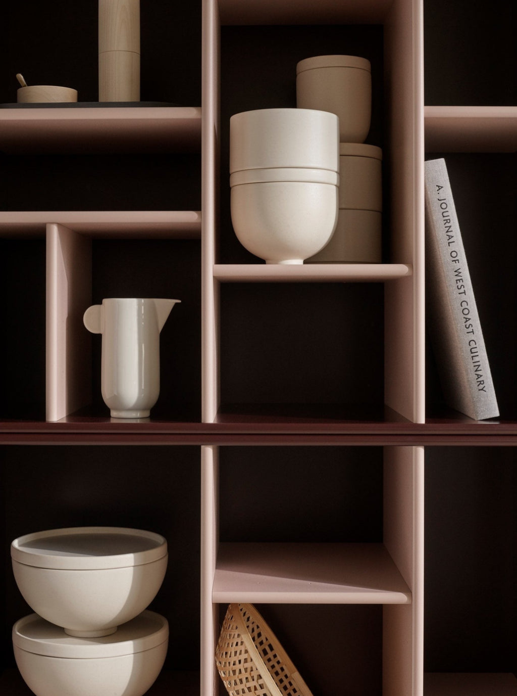 Montana Compile Decorative Shelf With 3 Cm Plinth, Black