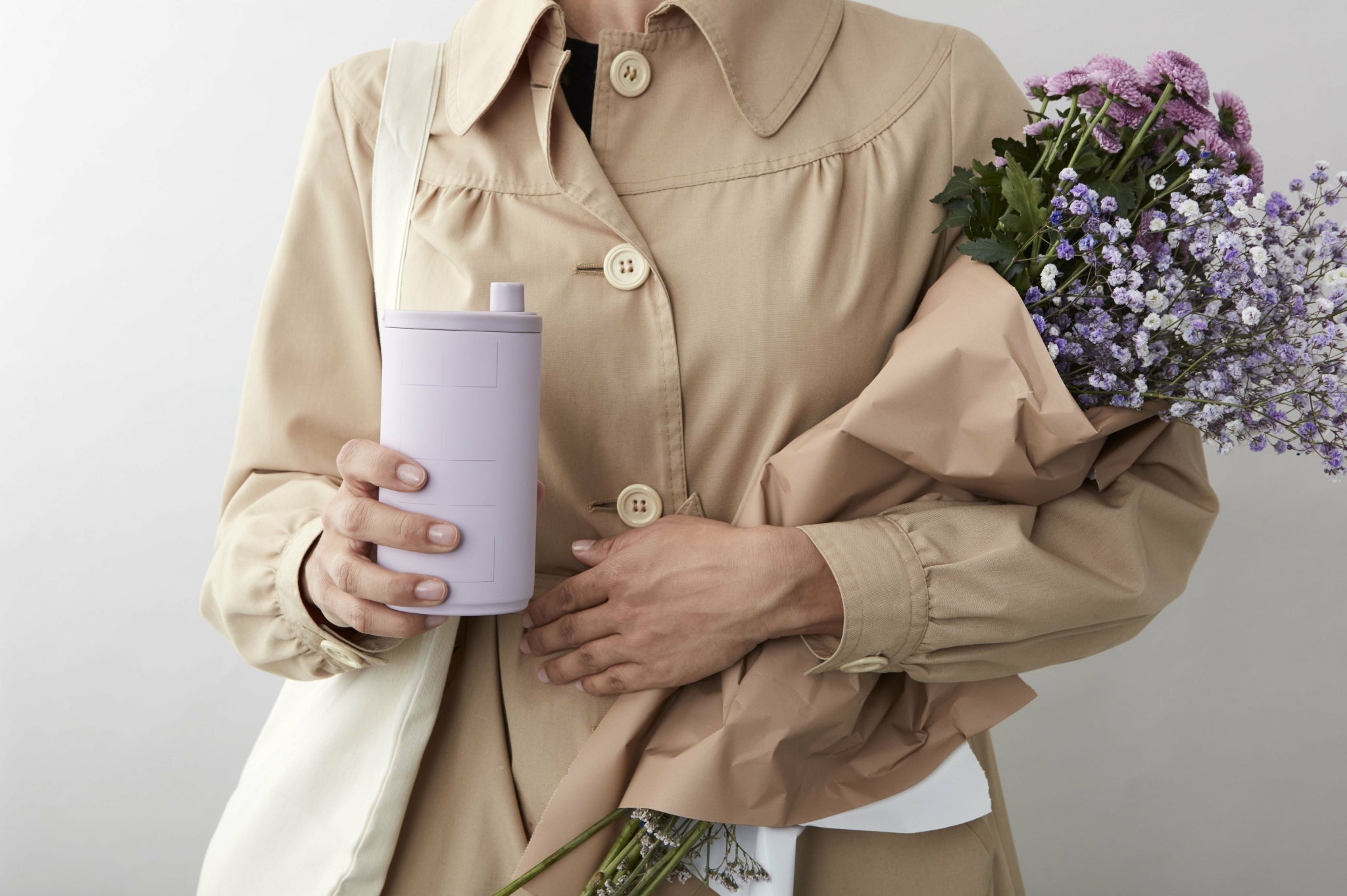 Design Letters Travel ThermoCher 350 ml, lavender