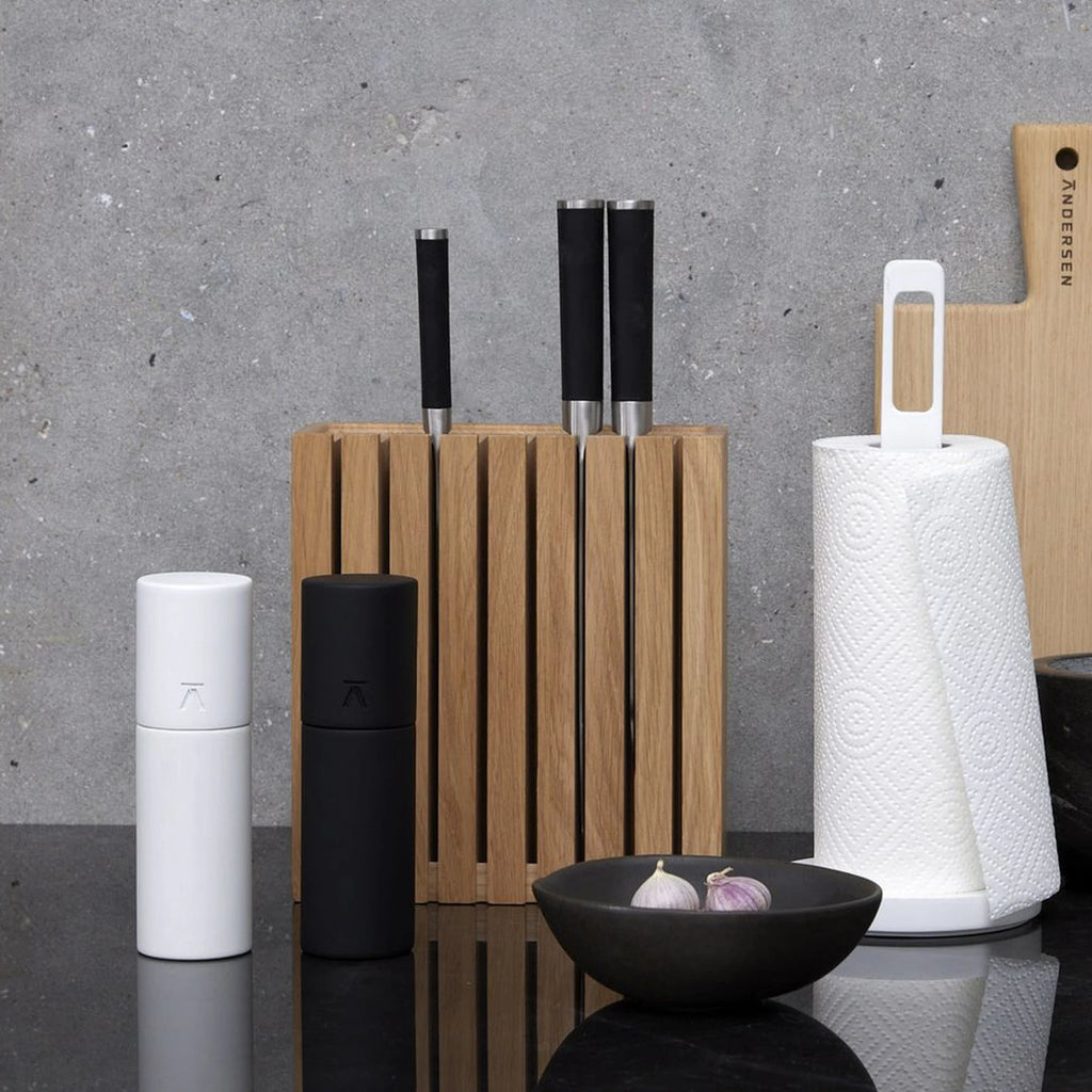 Andersen Furniture Kitchen Roll Holder, White Matt