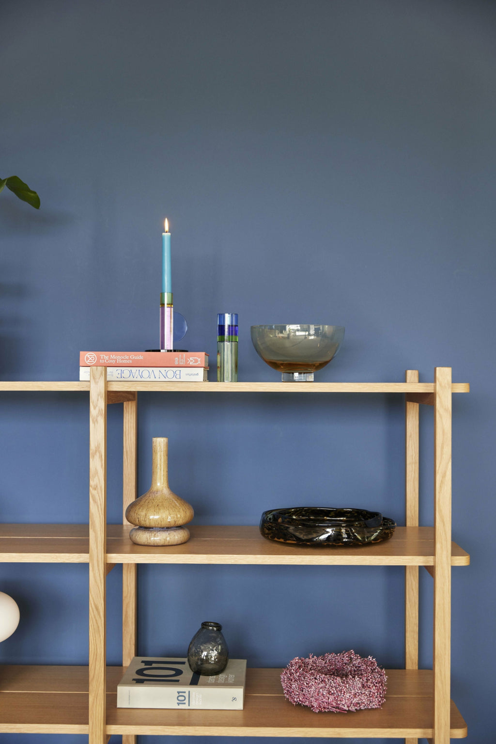 Hübsch Curve Vase Ceramic Sand