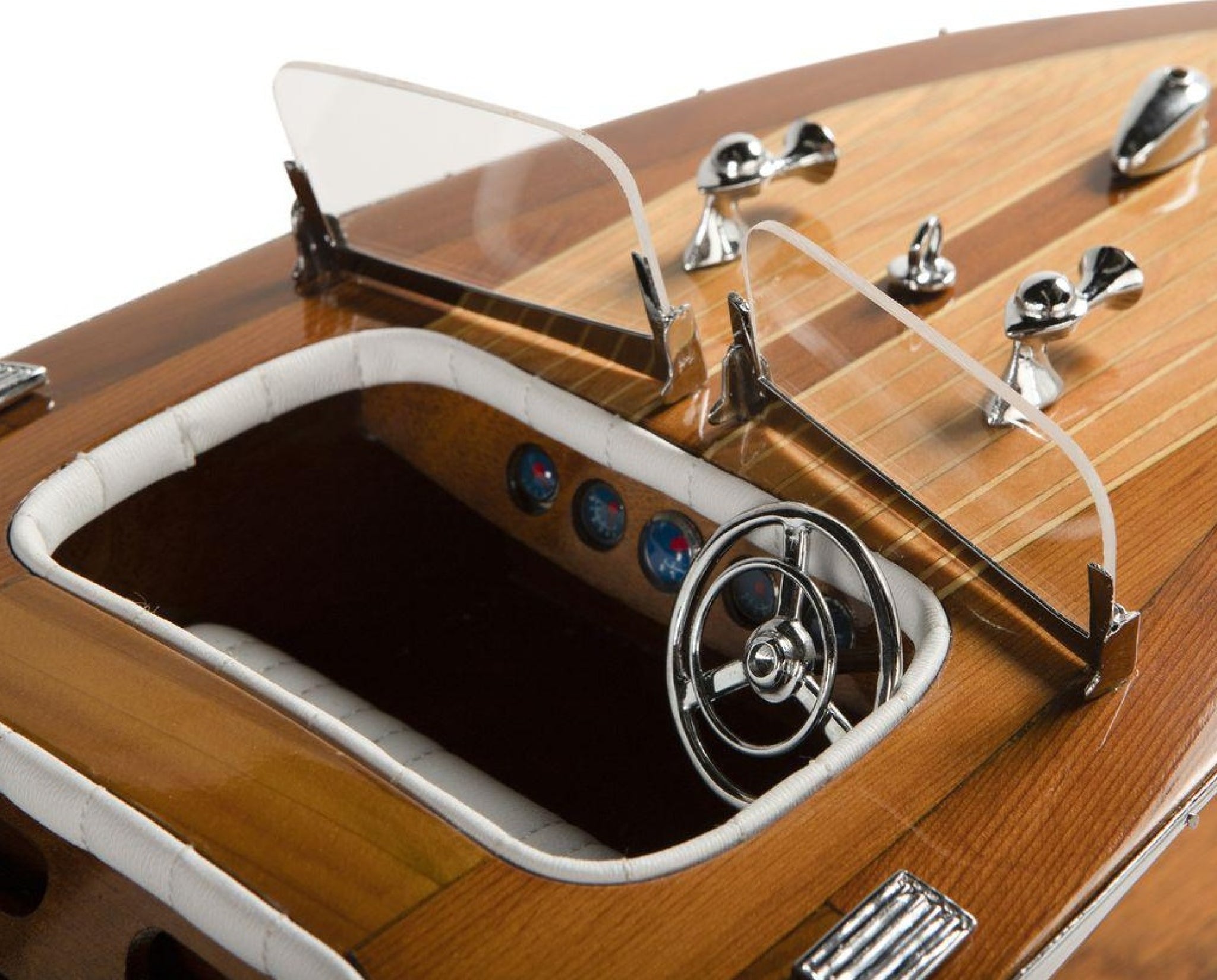 Authentic Models Triple Cockpit Boat Model