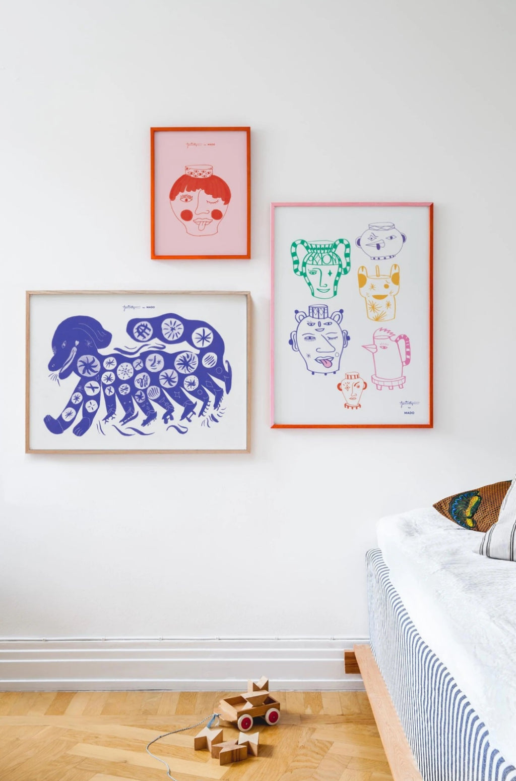 Paper Collective Tongy Pongy Poster, 30x40 Cm