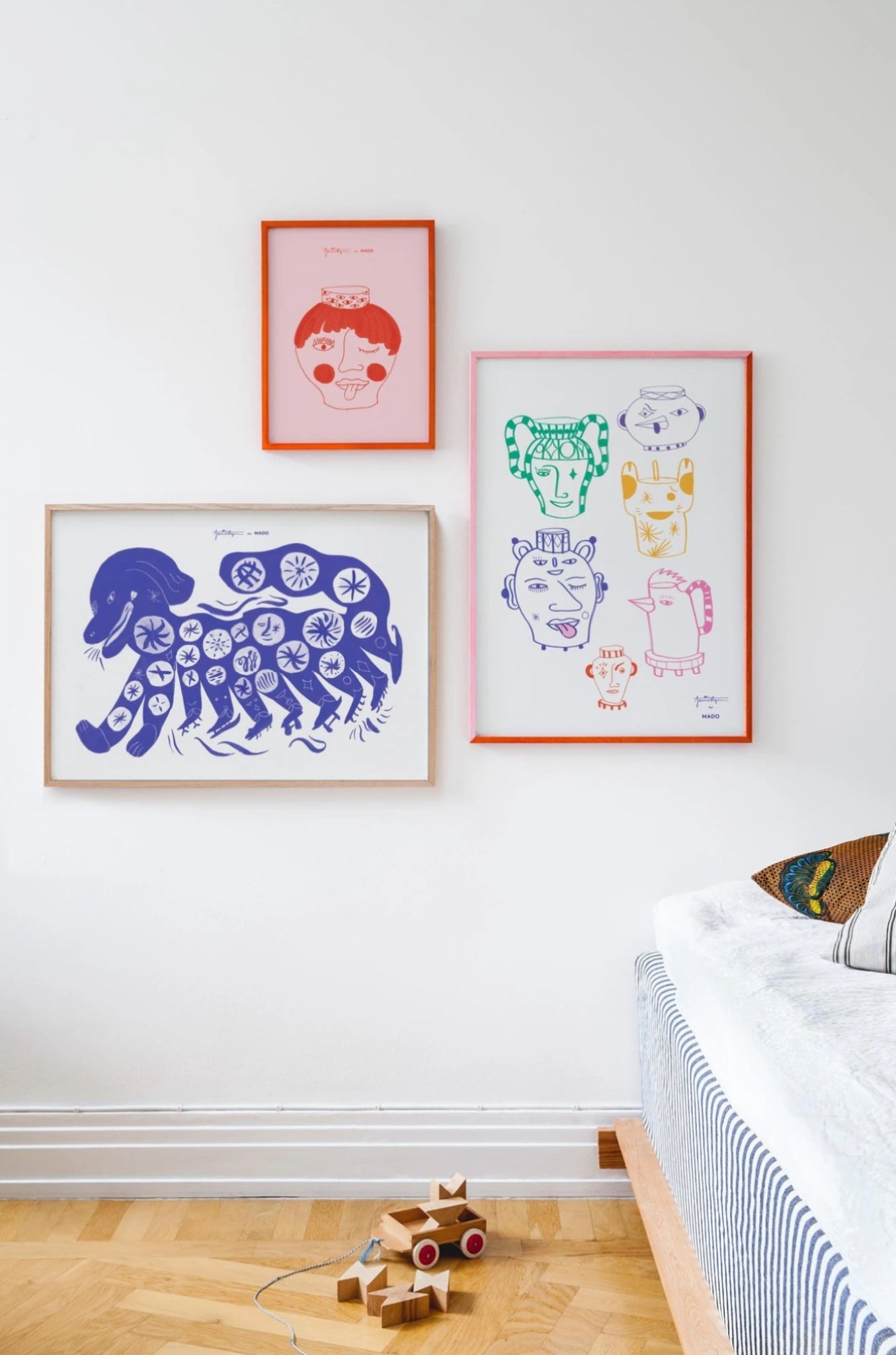 Paper Collective Tongy Pongy Poster, 30x40 Cm