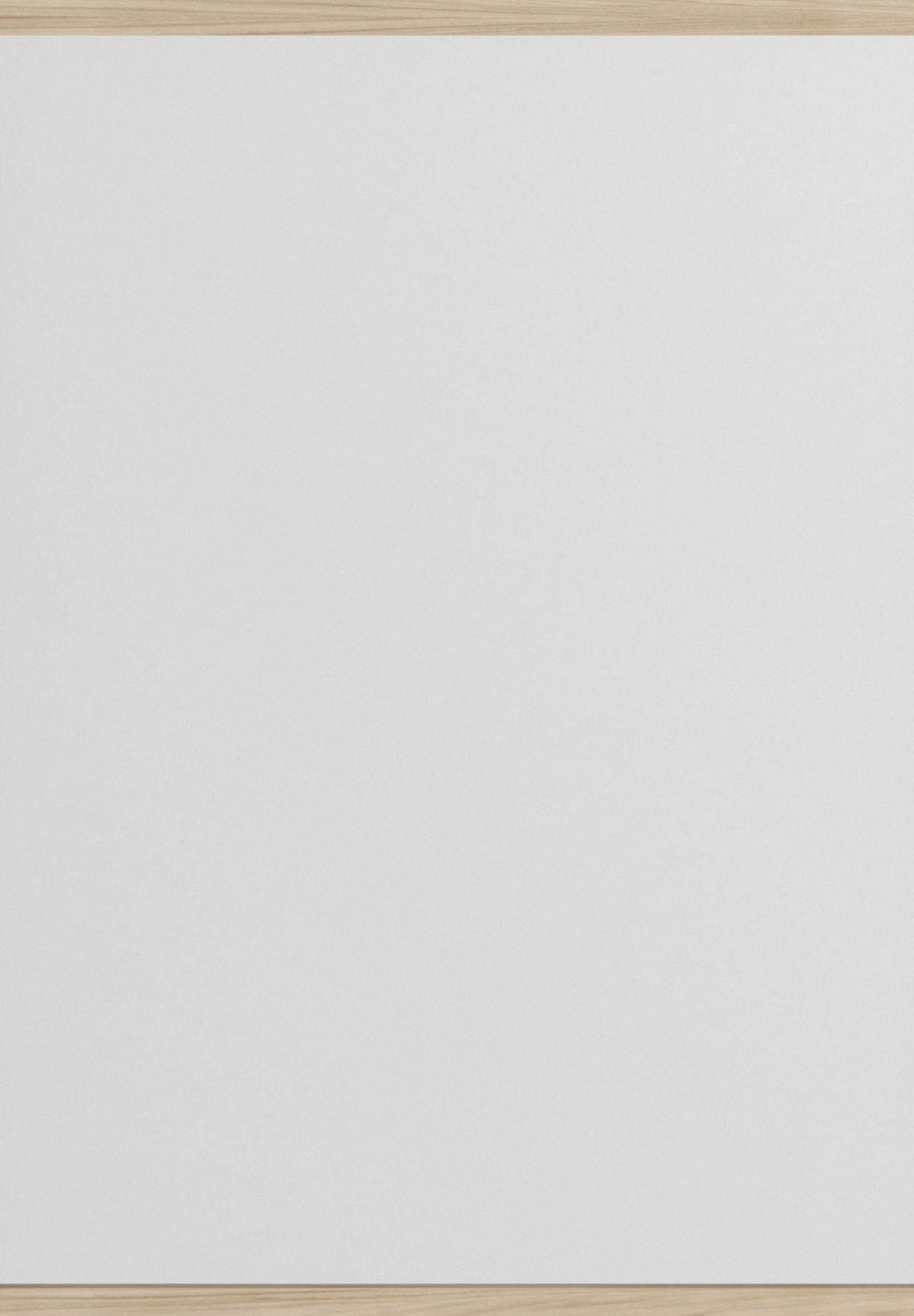 Moebe Rectangular Ash Wall Mirror 43.3x30 cm - Minimalist Nordic Design