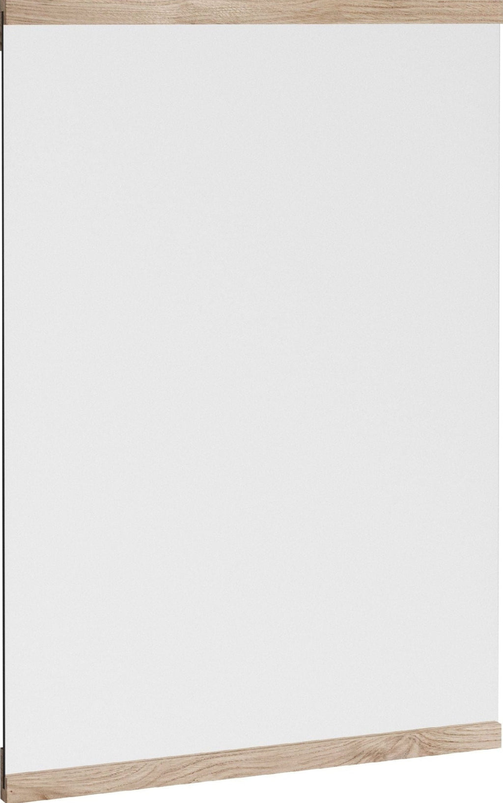 Moebe Rectangular Oak Wall Mirror 43.3x30 cm - Minimalist Nordic Design