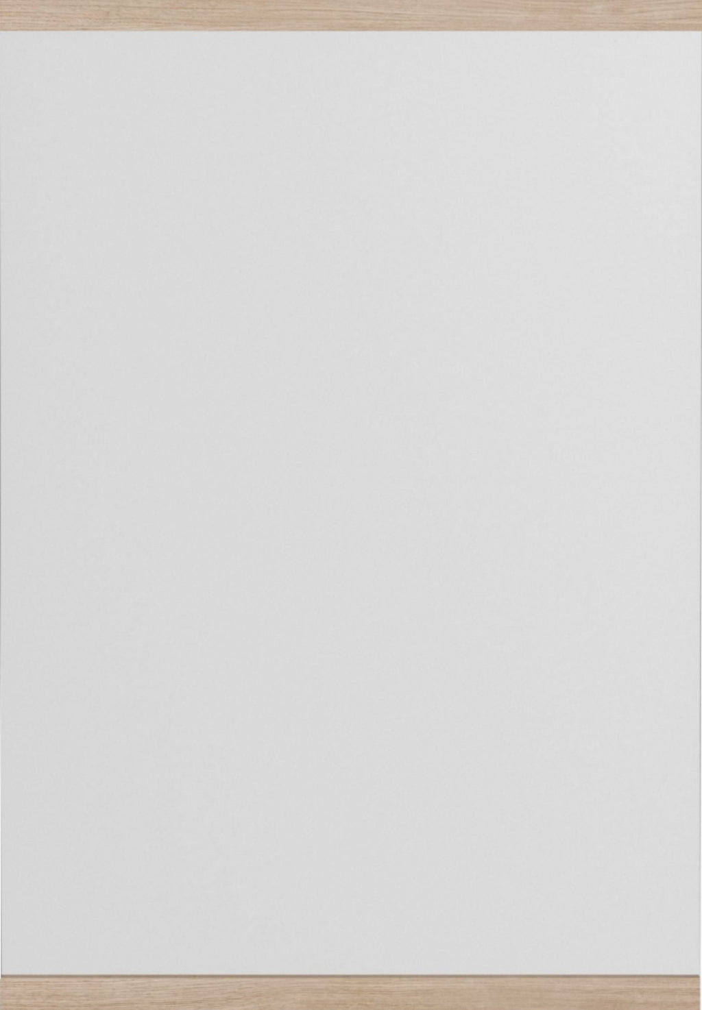 Moebe Rectangular Oak Wall Mirror 43.3x30 cm - Minimalist Nordic Design