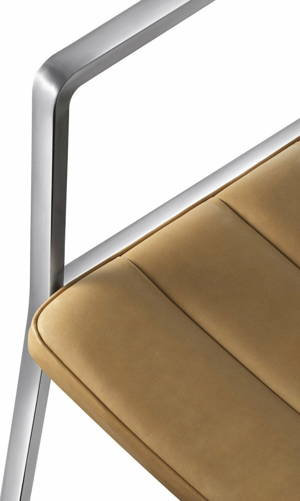 Vipp 452 Swivel Chair With Castors, Brown