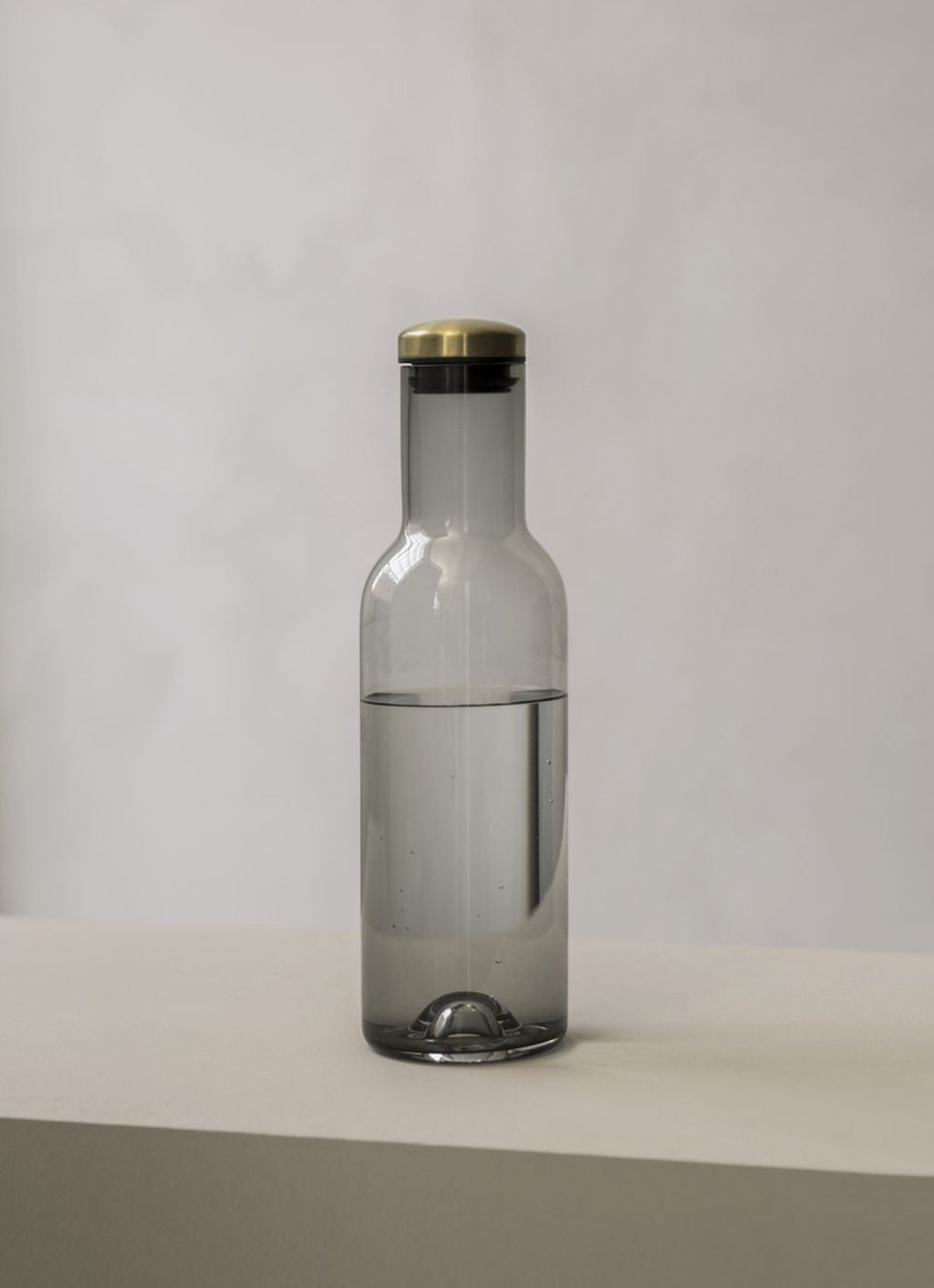 Audo Copenhagen Wine & Water Water Glass Brass, Smoke