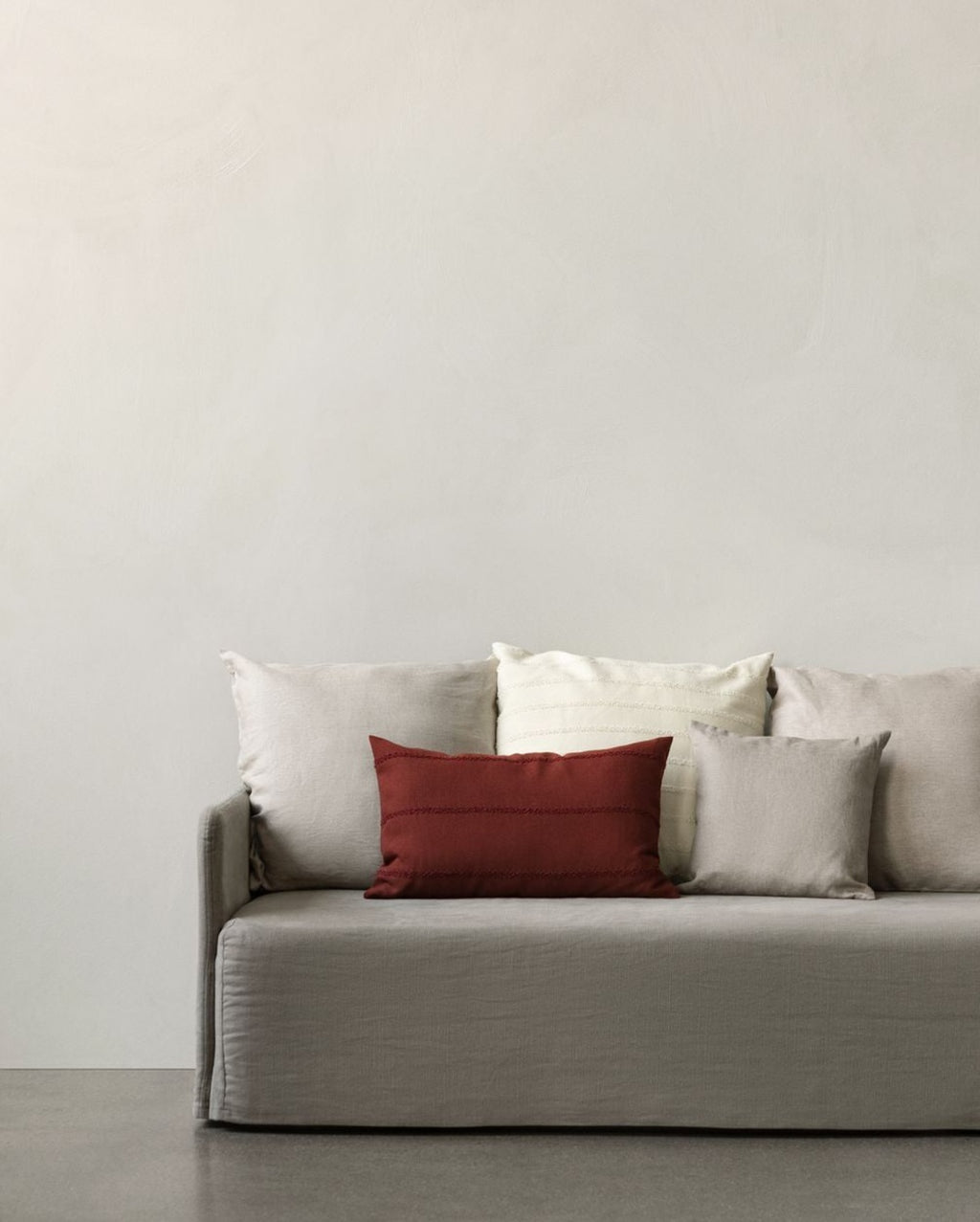 Audo Copenhagen Mimoides cushion 40x40 cm, indigo