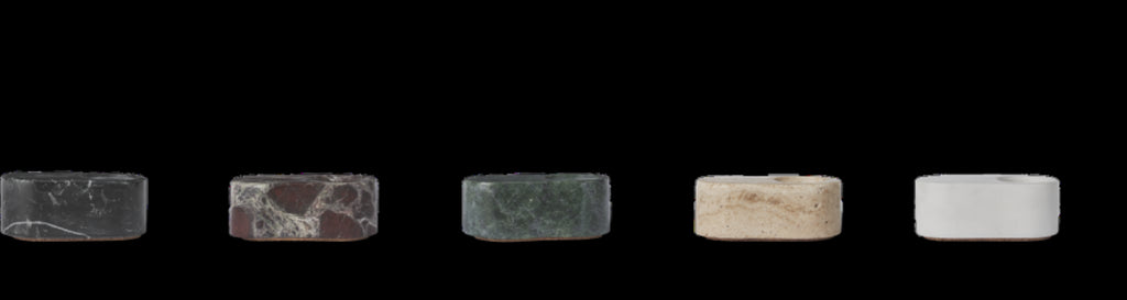 Spring Copenhagen Ovaali Candle Holder, Red