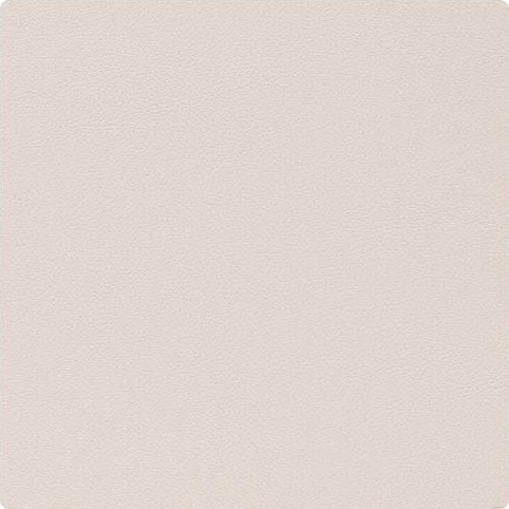 Lind DNA Square Glass Coaster Nupo Leather, Soft Nude
