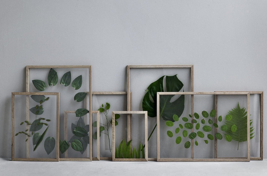 Moebe Frame 50x70 cm Oak - Stylish Acrylic Glass Frame Made in Europe